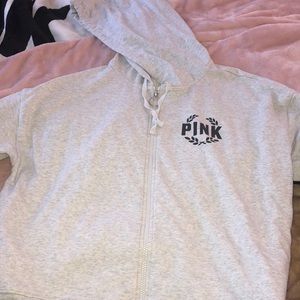 Pink hoodie
